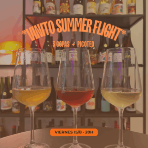 Vinito Summer Flight · Un viaje de 3 copas · Viernes 15/8